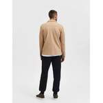 Herrenhemd von Selected Homme, in der Farbe Beige, aus Polyester, andere Perspektive, Vorschaubild