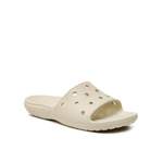 Zehentrenner von Crocs, in der Farbe Beige, aus Gummi, andere Perspektive, Vorschaubild