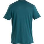 T-Shirt von Icebreaker, in der Farbe Grün, aus Wolle, andere Perspektive, Vorschaubild