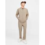 Jogginghose von Jack&Jones, in der Farbe Beige, aus Polyester, andere Perspektive, Vorschaubild