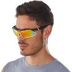 Herren-Sonnenbrille von YEAZ, in der Farbe Braun, aus Polycarbonat, andere Perspektive, Vorschaubild