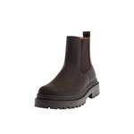 Chelsea-Boot von Pull&Bear, in der Farbe Braun, aus Polyurethan, andere Perspektive, Vorschaubild