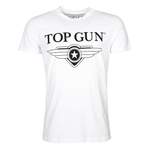 T-Shirt von Top Gun, in der Farbe Weiss, aus Baumwolle, Vorschaubild