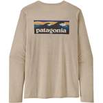 Funktionsshirt von Patagonia, in der Farbe Beige, aus Polyester, andere Perspektive, Vorschaubild