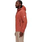 Herren-Sportjacke von mammut, in der Farbe Orange, aus Polyester, andere Perspektive, Vorschaubild