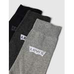 Socke von Levi's®, in der Farbe Grau, aus Polyester, andere Perspektive, Vorschaubild
