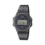 Herren-Digitaluhr von Casio Collection, in der Farbe Schwarz, aus Edelstahl, Vorschaubild