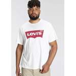 T-Shirt von Levi's Plus, in der Farbe Weiss, aus Baumwolle, andere Perspektive, Vorschaubild