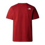 T-Shirt von TheNorthFace, in der Farbe Rot, aus Baumwolle, andere Perspektive, Vorschaubild