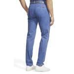 Slim Fit Jeans von Meyer Hosen, in der Farbe Blau, aus Baumwolle, andere Perspektive, Vorschaubild