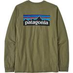 Langarm Shirt von Patagonia, in der Farbe Grün, aus Polyester, andere Perspektive, Vorschaubild