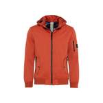 Outdoorjacke von Calamar, in der Farbe Orange, aus Polyester, andere Perspektive, Vorschaubild