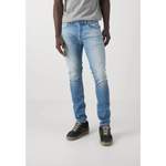 Slim Fit Jeans von Dondup, in der Farbe Blau, aus Stoff, andere Perspektive, Vorschaubild