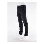 Slim Fit Jeans von Haikure, in der Farbe Schwarz, aus Baumwolle, andere Perspektive, Vorschaubild