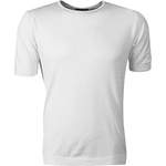 T-Shirt von John Smedley, in der Farbe Weiss, aus Baumwolle, Vorschaubild