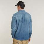 Herrenhemd von G-Star RAW, in der Farbe Blau, aus Denim, andere Perspektive, Vorschaubild