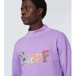Sweatshirt von ERL, in der Farbe Lila, andere Perspektive, Vorschaubild