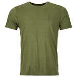 T-Shirt von Ortovox, in der Farbe Grün, aus Polyamid, Vorschaubild