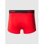 Boxershorts von HUGO, in der Farbe Rot, aus Polyester, andere Perspektive, Vorschaubild