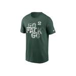 T-Shirt von Nike, in der Farbe Grün, aus Baumwolle, andere Perspektive, Vorschaubild