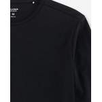 Langarm Shirt von Olymp, in der Farbe Schwarz, aus Baumwolle, andere Perspektive, Vorschaubild