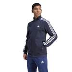 Herren-Sportjacke von Adidas, in der Farbe Blau, aus Polyester, andere Perspektive, Vorschaubild