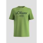T-Shirt von s.Oliver, in der Farbe Grün, aus Baumwolle, Vorschaubild