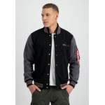 Outdoorjacke von alpha industries, in der Farbe Schwarz, aus Polyester, Vorschaubild