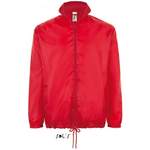 Outdoorjacke von SOLS, in der Farbe Rot, andere Perspektive, Vorschaubild