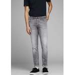 Slim Fit Jeans von jack & jones, in der Farbe Grau, aus Baumwolle, andere Perspektive, Vorschaubild