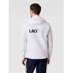 Trainingsanzug von Lacoste, in der Farbe Weiss, aus Polyester, andere Perspektive, Vorschaubild