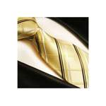 Krawatte von Paul Malone, in der Farbe Gold, aus Seide, andere Perspektive, Vorschaubild