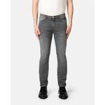 Slim Fit Jeans von Iceberg, in der Farbe Grau, andere Perspektive, Vorschaubild