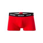 Boxershorts von HUGO, in der Farbe Rot, aus Baumwolle, andere Perspektive, Vorschaubild
