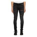 Slim Fit Jeans von Amiri, in der Farbe Schwarz, aus Baumwolle, andere Perspektive, Vorschaubild