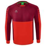 Sweatshirt von erima, in der Farbe Rot, aus Polyester, andere Perspektive, Vorschaubild