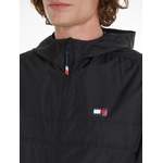 Windbreaker von Tommy Jeans, in der Farbe Schwarz, aus Polyester, andere Perspektive, Vorschaubild