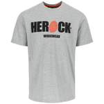 T-Shirt von Herock, in der Farbe Grau, aus Baumwolle, andere Perspektive, Vorschaubild