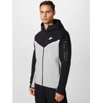 Sweatjacke von Nike Sportswear, in der Farbe Schwarz, aus Polyester, andere Perspektive, Vorschaubild