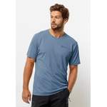 Funktionsshirt von Jack Wolfskin, in der Farbe Blau, andere Perspektive, Vorschaubild