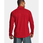 Sweatshirt von Under Armour, in der Farbe Rot, aus Polyester, andere Perspektive, Vorschaubild