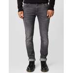 Slim Fit Jeans, in der Farbe Grau, aus Polyester, andere Perspektive, Vorschaubild