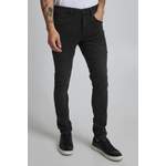 Slim Fit Jeans von Blend, in der Farbe Schwarz, aus Baumwolle, andere Perspektive, Vorschaubild
