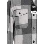 Herrenhemd von H&M, in der Farbe Grau, andere Perspektive, Vorschaubild