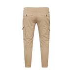 Cargohose von Jack & Jones Plus, in der Farbe Beige, aus Elasthan, andere Perspektive, Vorschaubild