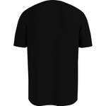 T-Shirt von Tommy Hilfiger Tailored, in der Farbe Schwarz, aus Baumwolle, andere Perspektive, Vorschaubild