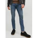 Slim Fit Jeans von jack & jones, in der Farbe Blau, aus Baumwolle, andere Perspektive, Vorschaubild