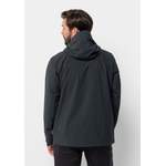 Herrenjacke von Jack Wolfskin, in der Farbe Grau, aus Polyester, andere Perspektive, Vorschaubild