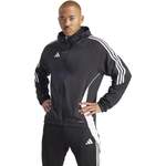 Windbreaker von Adidas, in der Farbe Schwarz, aus Polyester, andere Perspektive, Vorschaubild