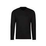 Langarm Shirt von Trigema, in der Farbe Schwarz, aus Baumwolle, andere Perspektive, Vorschaubild